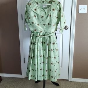 Vintage Jeréll Jr. New York silk dress